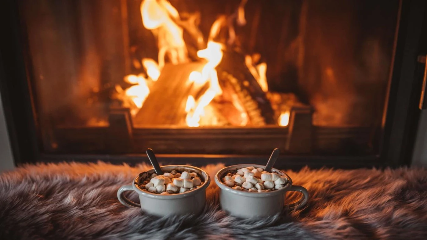 fire and hot chocolate